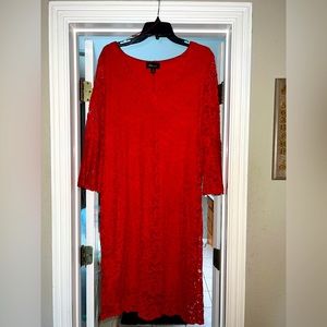 RN Studio dress - size 14 - red